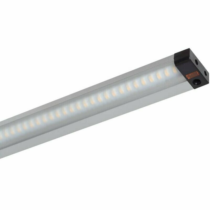 LED Möbelunterbauleuchte mit Sensor Alu LEDs 11W 3000K Länge 80 cm LED Möbelunterbauleuchte mit Sensor Alu LEDs 11W 3000K Länge 80 cm