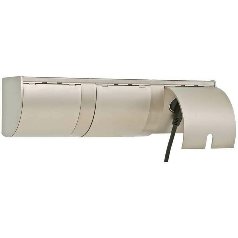 Anbausteckdosenleiste 3 Schuko Steckdosen Anbausteckdose Anbausteckdosenleiste 3 Schuko Steckdosen Anbausteckdose