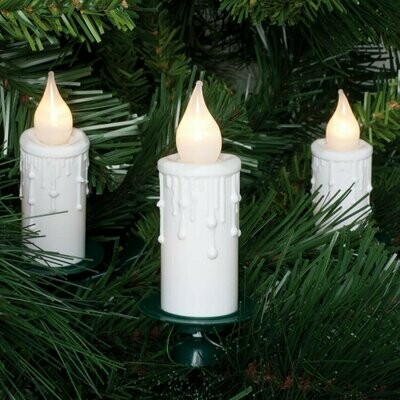 LED INNEN Weihnachtsbaumkette Christbaumbeleuchtung 20-flammig