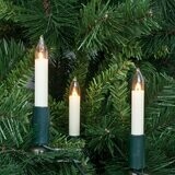 INNEN Weihnachtsbaumkette Christbaumbeleuchtung 15 x E10 16V 3W ROTPFEIL