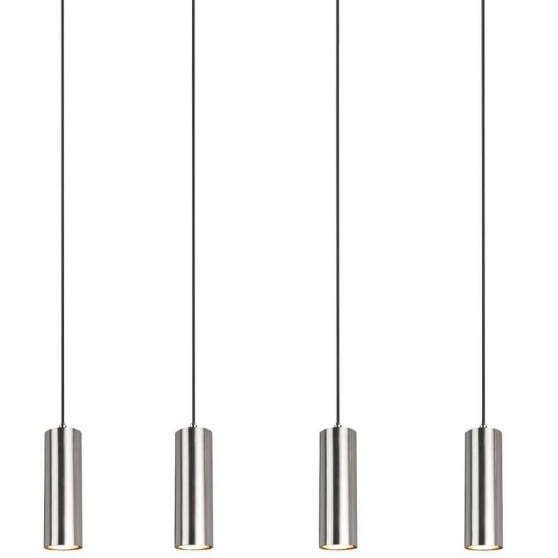 Pendelleuchte Hängeleuchte MARLEY Metall nickelfarben matt 4x GU10 max. 35W TRIO