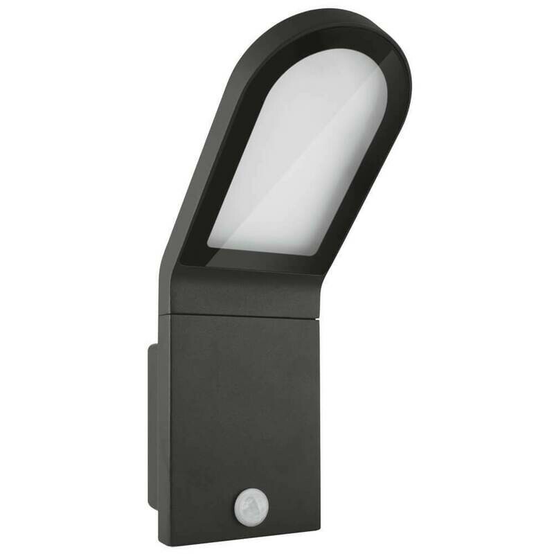 LED Aussenleuchte Aussenwandleuchte Bewegungsmelder OUTDOOR FASADE EDGE 230V 12W 740lm 3000K Ledvance