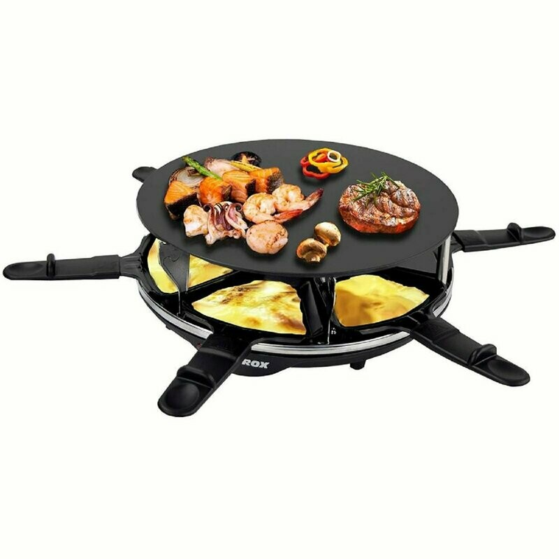 Design Raclette Lille mit Glaskeramik Grillplatte für 6 Personen Grill Design Raclette Lille mit Glaskeramik Grillplatte für 6 Personen Grill