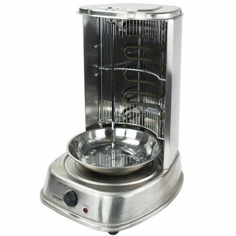 Dönergrill Rotisserie Gyrosgrill Hähnchengrill Tischgrill Edelstahl Inox 2000W Dönergrill Rotisserie Gyrosgrill Hähnchengrill Tischgrill Edelstahl Inox 2000W