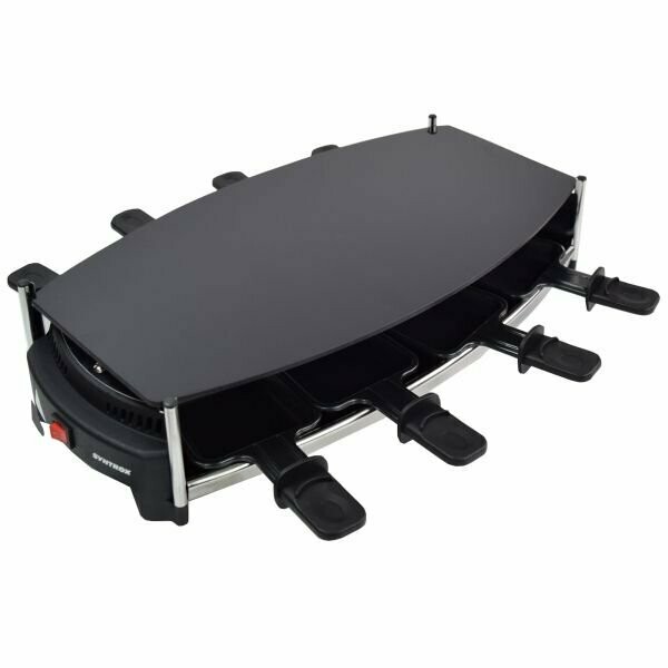 Raclette für 8 Personen mit Glasplatte Glas-Keramik Grillplatte Raclette für 8 Personen mit Glasplatte Glas-Keramik Grillplatte