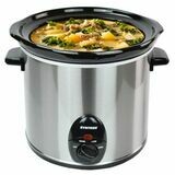 3,0 Liter Edelstahl Slow Cooker mit Warmhaltefunktion