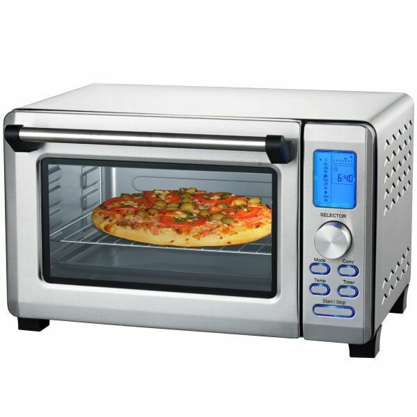 23 L Backofen Umluft Drehspiess Miniofen Minibackofen Pizzaofen 23 L Backofen Umluft Drehspiess Miniofen Minibackofen Pizzaofen