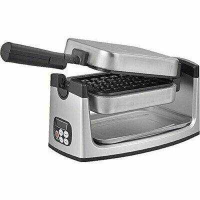 Drehbares Digitales Edelstahl Waffeleisen für Belgische Waffeln 200° drehbar Drehbares Digitales Edelstahl Waffeleisen für Belgische Waffeln 200° drehbar