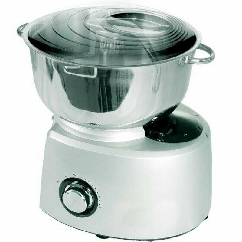 Food Processor Küchenmaschine mit tollem Zubehör silberfarben