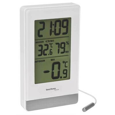 Thermometer Hygrometer mit Außentemperaturanzeige Techno line WS 7039