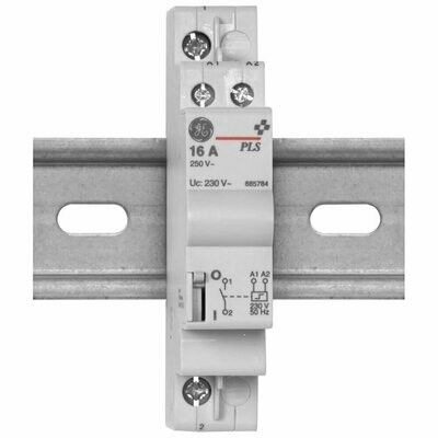 Stromstoßschalter Pulsar für Reiheneinbau 230V 16A Schließer General Electric PLS+ S1610230 Stromstoßschalter Pulsar für Reiheneinbau 230V 16A Schließer General Electric PLS+ S1610230