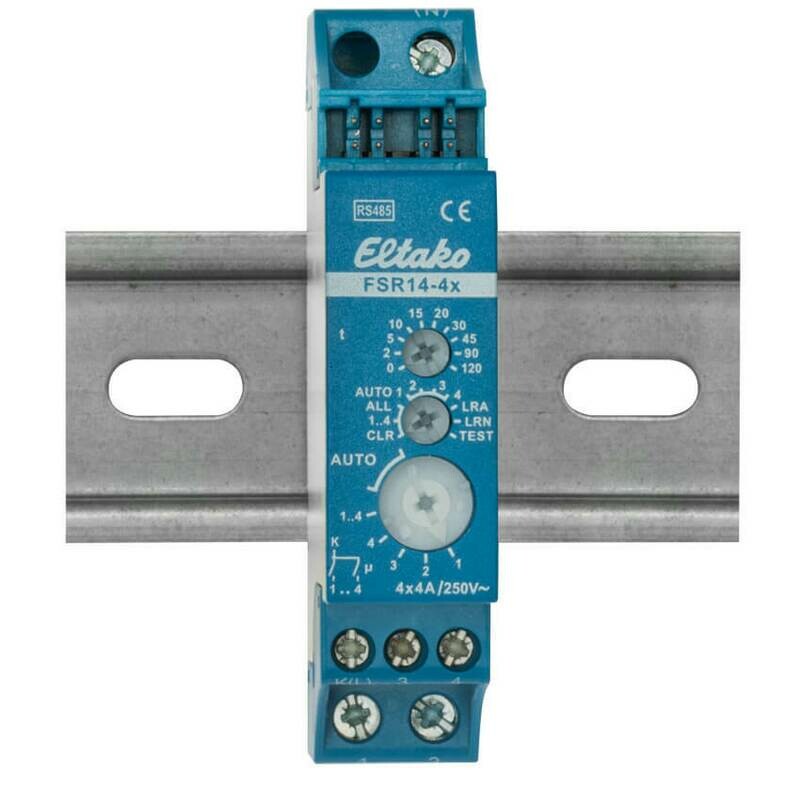 Funk-Stromstoßschalter Reiheneinbau 4 Schließer 12V-DC Eltako FSR14-4x Funk-Stromstoßschalter Reiheneinbau 4 Schließer 12V-DC Eltako FSR14-4x