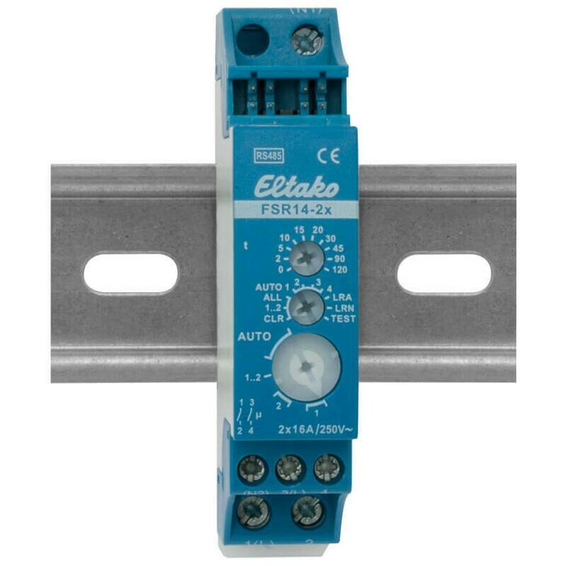 Funk-Stromstoßschalter Reiheneinbau 2 Schließer 12V-DC Eltako FSR14-2x Funk-Stromstoßschalter Reiheneinbau 2 Schließer 12V-DC Eltako FSR14-2x