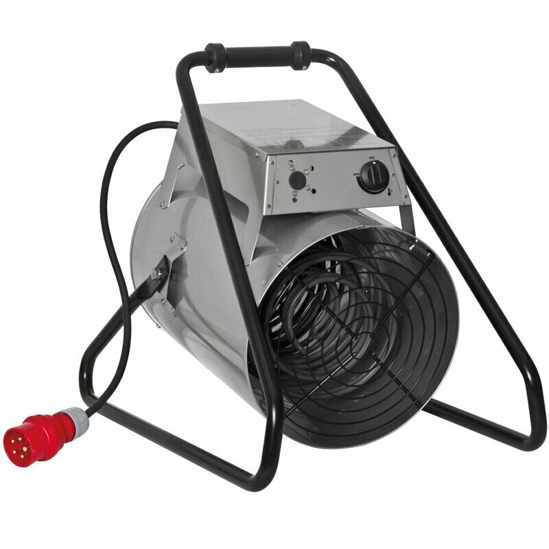 Industrie Heizlüfter DANIA IP54 400V 9kW Heizleistung 2-stufig sowie Umluft Industrie Heizlüfter DANIA IP54 400V 9kW Heizleistung 2-stufig sowie Umluft