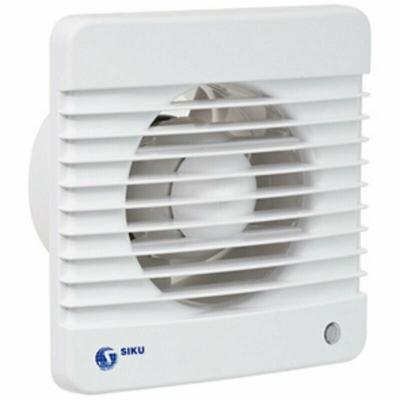 Wand- und Deckeneinbaulüfter geräuscharm Ø 100 mm 14W SIKU Wand- und Deckeneinbaulüfter geräuscharm Ø 100 mm 14W SIKU
