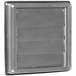 Abluftgitter Abluft-Jalousie Edelstahl für Lüfter Flansch-Ø 100 mm SIKU MVM 100 VJN Abluftgitter Abluft-Jalousie Edelstahl für Lüfter Flansch-Ø 100 mm SIKU MVM 100 VJN