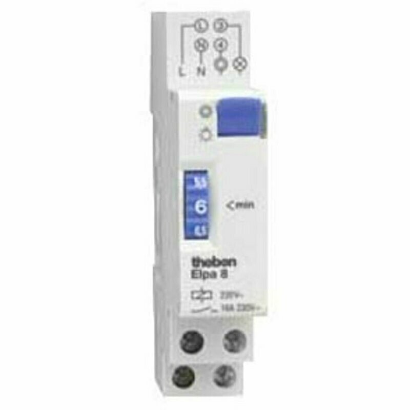 Treppenlichtzeitschalter Reiheneinbau 230V 16A ELPA9 THEBEN Treppenlichtzeitschalter Reiheneinbau 230V 16A ELPA9 THEBEN