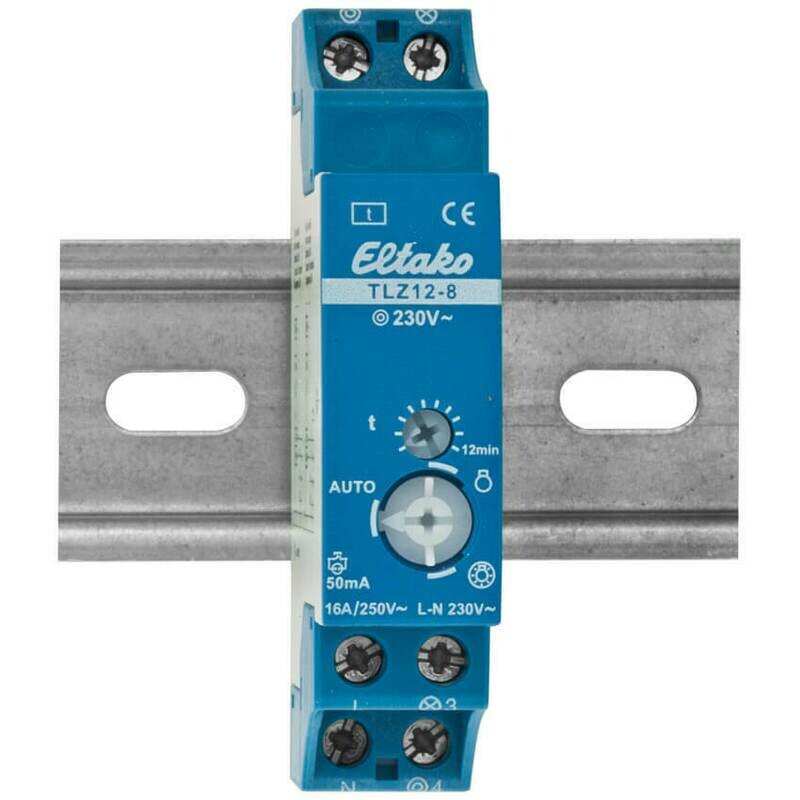 Treppenlichtzeitschalter Reiheneinbau 230V 16A TLZ12-8 Eltako Treppenlichtzeitschalter Reiheneinbau 230V 16A TLZ12-8 Eltako