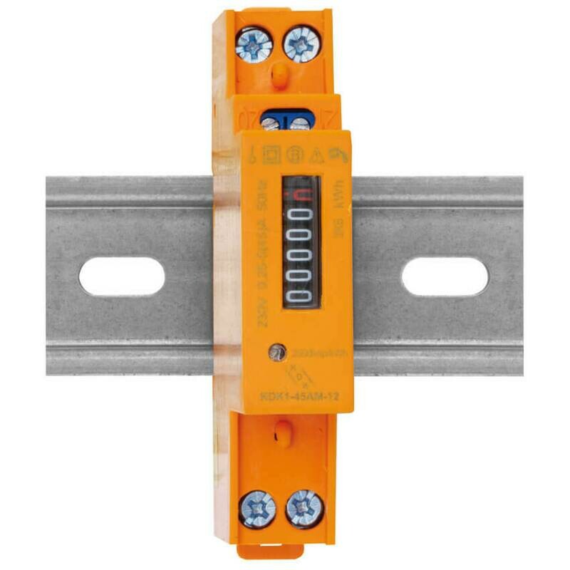 Stromzähler für Wechselstrom einphasig 230V AC/5 (45A) beglaubigt KDK Stromzähler für Wechselstrom einphasig 230V AC/5 (45A) beglaubigt KDK