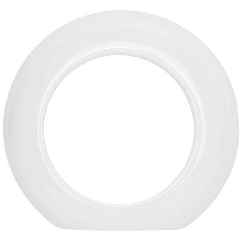 Abdeckrahmen für Schalter Steckdosen und Dimmer Endstück Porzellan weiss THPG Abdeckrahmen für Schalter Steckdosen und Dimmer Endstück Porzellan weiss THPG