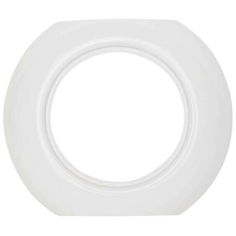 Abdeckrahmen für Schalter Steckdosen und Dimmer anreihbar Porzellan weiss THPG Abdeckrahmen für Schalter Steckdosen und Dimmer anreihbar Porzellan weiss THPG