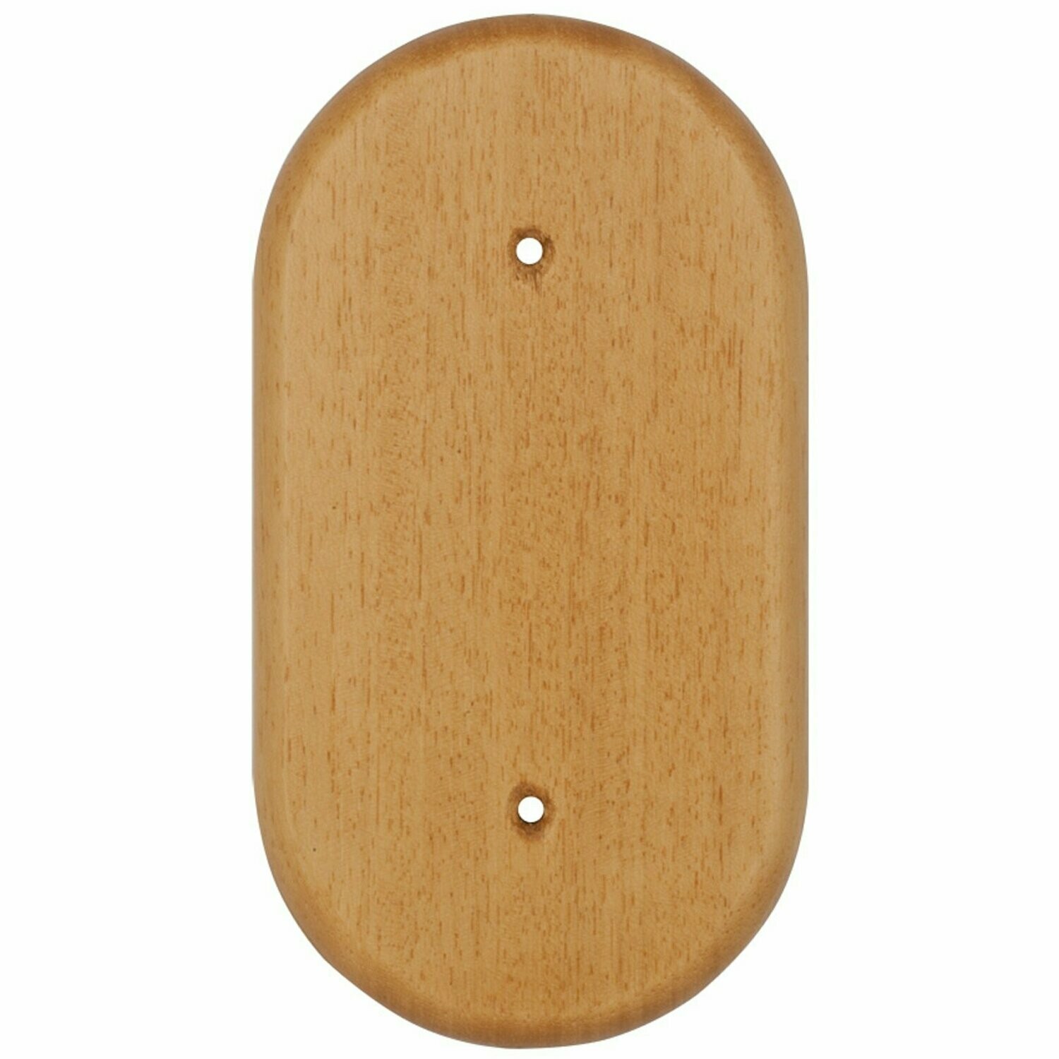 Bodenplatte für Schalter oder Steckdose 2-fach Holz eiche hell Atlantis GI GAMBARELLI©