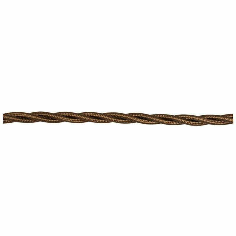 10 m Seiden-Flechtkabel (5,50 €/m) 4Gx1,5 mm² dunkelbraun für Serie Atlantis GI GAMBARELLI© 10 m Seiden-Flechtkabel (5,50 €/m) 4Gx1,5 mm² dunkelbraun für Serie Atlantis GI GAMBARELLI©