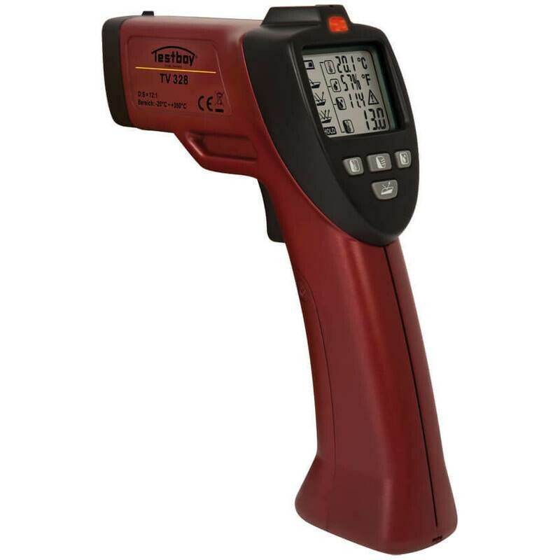 Infrarot Laserthermometer Thermometer Fernthermometer -20°C bis +350°C TV328 Infrarot Laserthermometer Thermometer Fernthermometer -20°C bis +350°C TV328