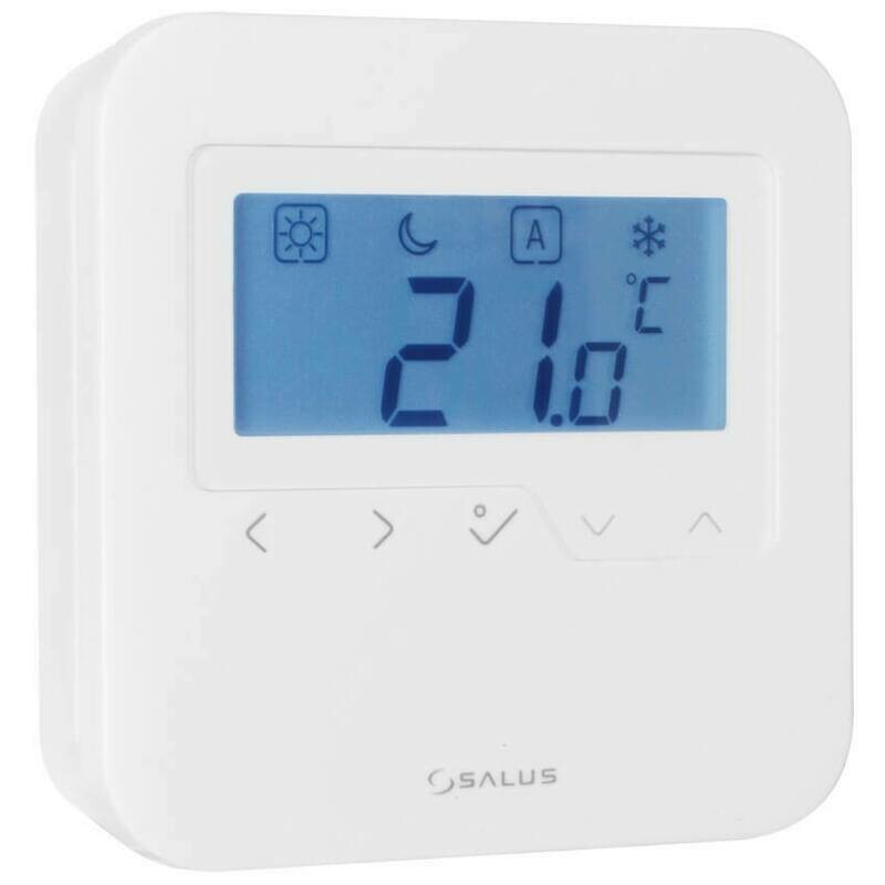 Aufputz-Raumthermostat 230V/10A +5°C bis +35°C für Flächen- Radiatoren- und Konvektorenheizungen SALUS HTRS230 Aufputz-Raumthermostat 230V/10A +5°C bis +35°C für Flächen- Radiatoren- und Konvektorenheizungen SALUS HTRS230