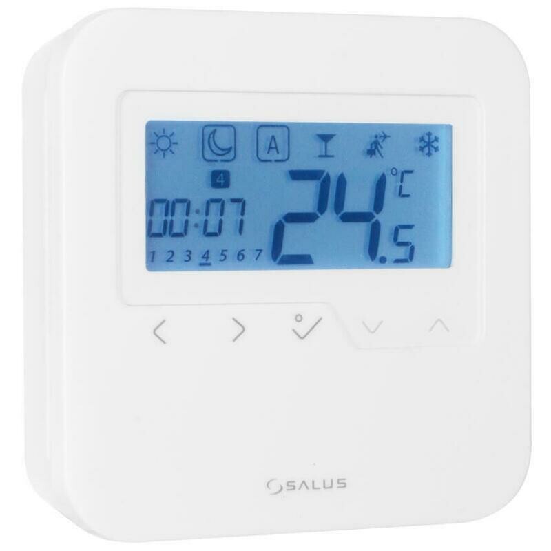 Aufputz-Raumthermostat 230V/10A +5°C bis +35°C für Flächen- Radiatoren- und Konvektorenheizungen SALUS HTRP230 Aufputz-Raumthermostat 230V/10A +5°C bis +35°C für Flächen- Radiatoren- und Konvektorenheizungen SALUS HTRP230