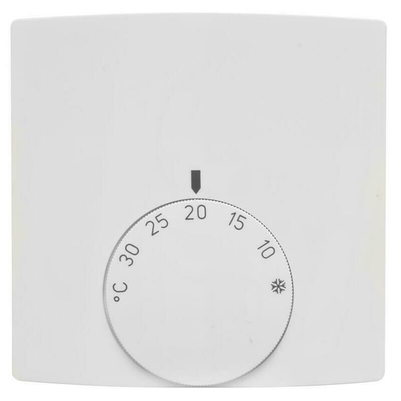 Raumthermostat Wechsler Aufputz reinweiss KLEIN Raumthermostat Wechsler Aufputz reinweiss KLEIN