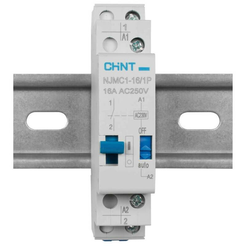Stromstoßschalter für Reiheneinbau Steuerspannung 230V 1-polig Schließer Chint NJMC1-16/1P