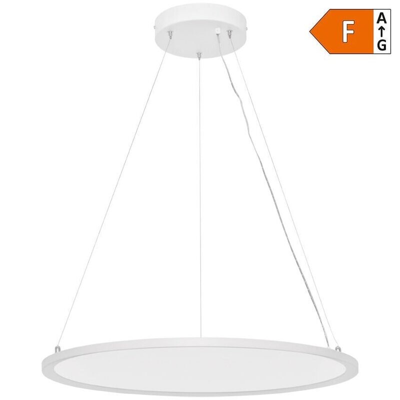 LED Pendelleuchte Hängeleuchte weiss 48W 4800lm 4000K kaltweiss D 610 mm