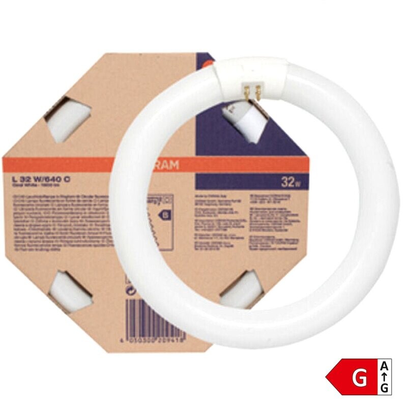 Leuchtstoffröhre Leuchtstofflampe LUMILUX T9 32W G10q Ring D=30,5 kaltweiss F840 OSRAM Leuchtstoffröhre Leuchtstofflampe LUMILUX T9 32W G10q Ring D=30,5 kaltweiss F840 OSRAM