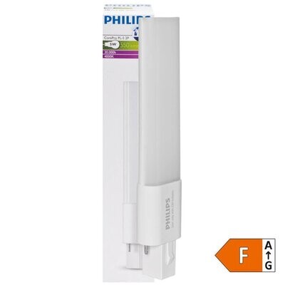 LED-Kompaktlampe G23 5W 4000K Philips COREPRO LED PL-S