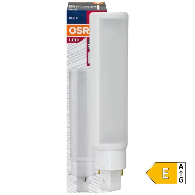 LED-Kompaktlampe G24d-3 10W 2Pin Osram DULUX-D LED 4000K LED-Kompaktlampe G24d-3 10W 2Pin Osram DULUX-D LED 4000K