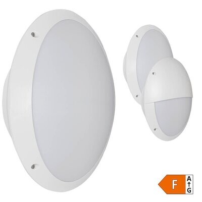 LED Aussenwandleuchte Aussenlampe Vollkunststoff weiss LEDs 8,5W 806lm LEDsLight LED Aussenwandleuchte Aussenlampe Vollkunststoff weiss LEDs 8,5W 806lm LEDsLight