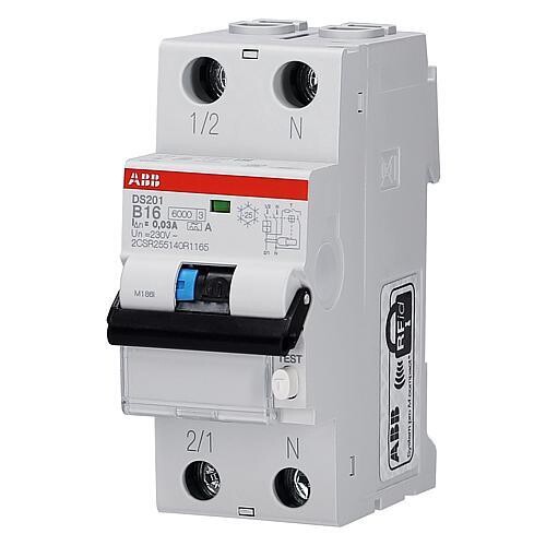 FI-/LS-Schalter DS 201A-B16/0,03 Fehlerstrom-Schutzschalter 2-polig ABB FI-/LS-Schalter DS 201A-B16/0,03 Fehlerstrom-Schutzschalter 2-polig ABB
