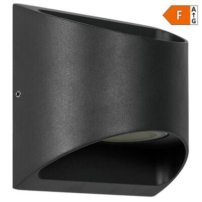 LED Außenwandleuchte Fassadenstrahler DOOD anthrazit Up Down 15W 540lm LUTEC LED Außenwandleuchte Fassadenstrahler DOOD anthrazit Up Down 15W 540lm LUTEC