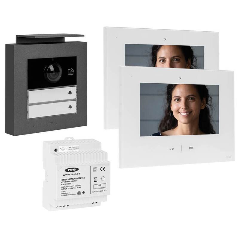 Türsprechanlage VISTADOOR Video 2-Familienhaus m-e kompatibel mit VISTUS-System Türsprechanlage VISTADOOR Video 2-Familienhaus m-e kompatibel mit VISTUS-System