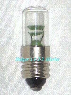 Glimmlampe 230V 1,1W E10 mit Vorwiderstand
