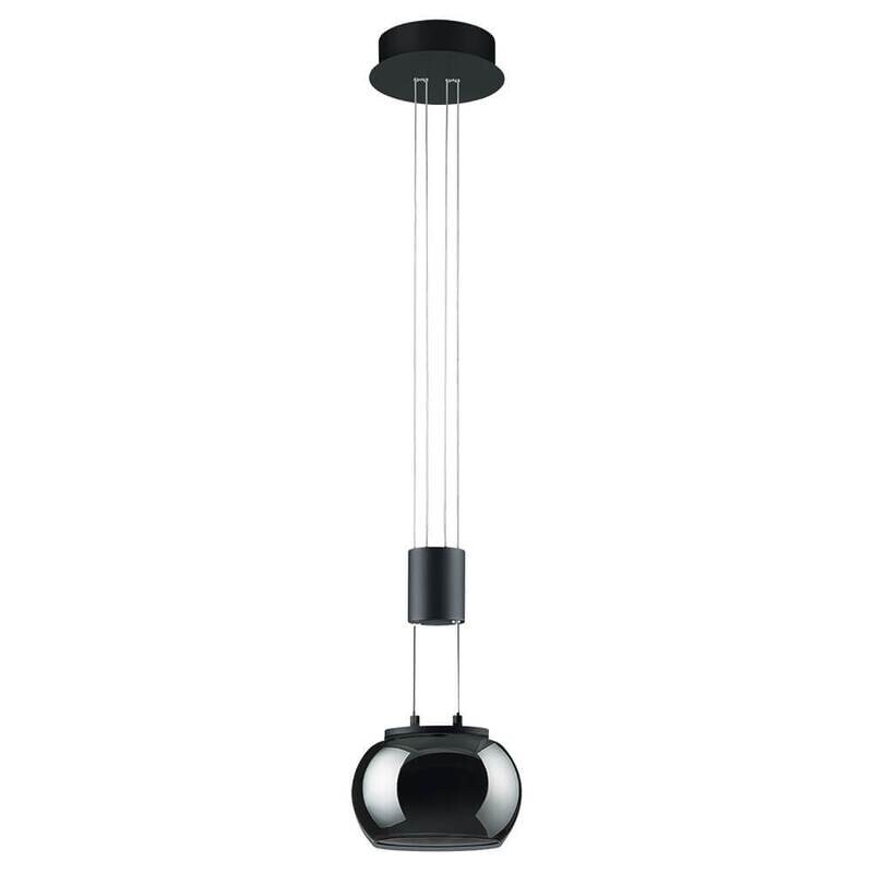 LED Pendelleuchte Hängeleuchte MADISON 1-flammig Metall schwarz TRIO LED Pendelleuchte Hängeleuchte MADISON 1-flammig Metall schwarz TRIO