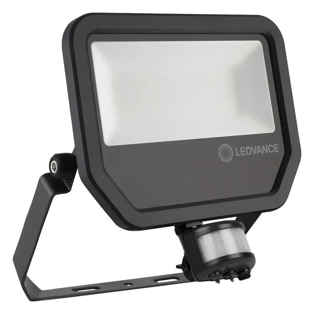 LED Aussenwandstrahler Aussenstrahler mit Bewegungsmelder 50W 5500lm 3000K Ledvance FLOODLIGHT SENSOR