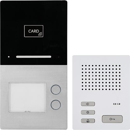 Audio Türsprechanlage Set EGB Villa 2 Familien 2-Draht-Technik Audio Türsprechanlage Set EGB Villa 2 Familien 2-Draht-Technik
