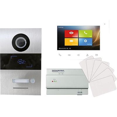 Video Türsprechanlage Set EGB Villa 1 Familie 2-Draht-Technik Video Türsprechanlage Set EGB Villa 1 Familie 2-Draht-Technik