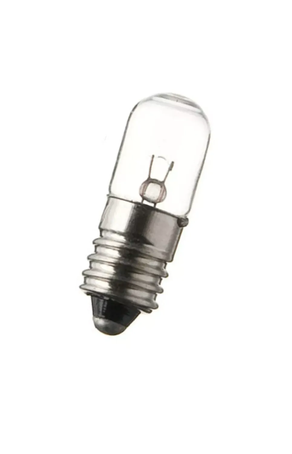 5 x Glühlampe E5,5 klar 6,3V 200mA 1,26W E5 Miniaturlampe Glühbirne