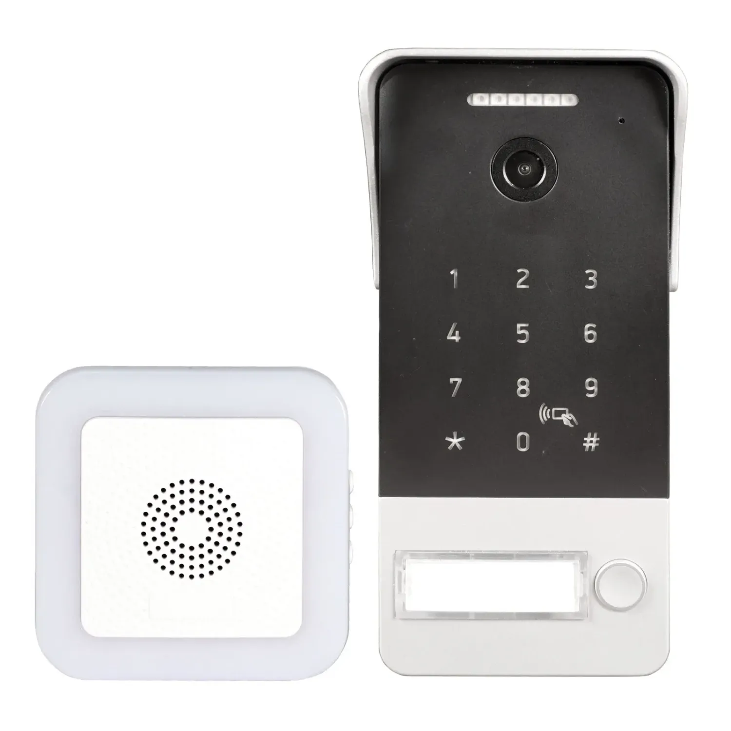 Funk Video Türstation mit Funktürgong RFID Villa FG V SET Verbindung WLAN HHG