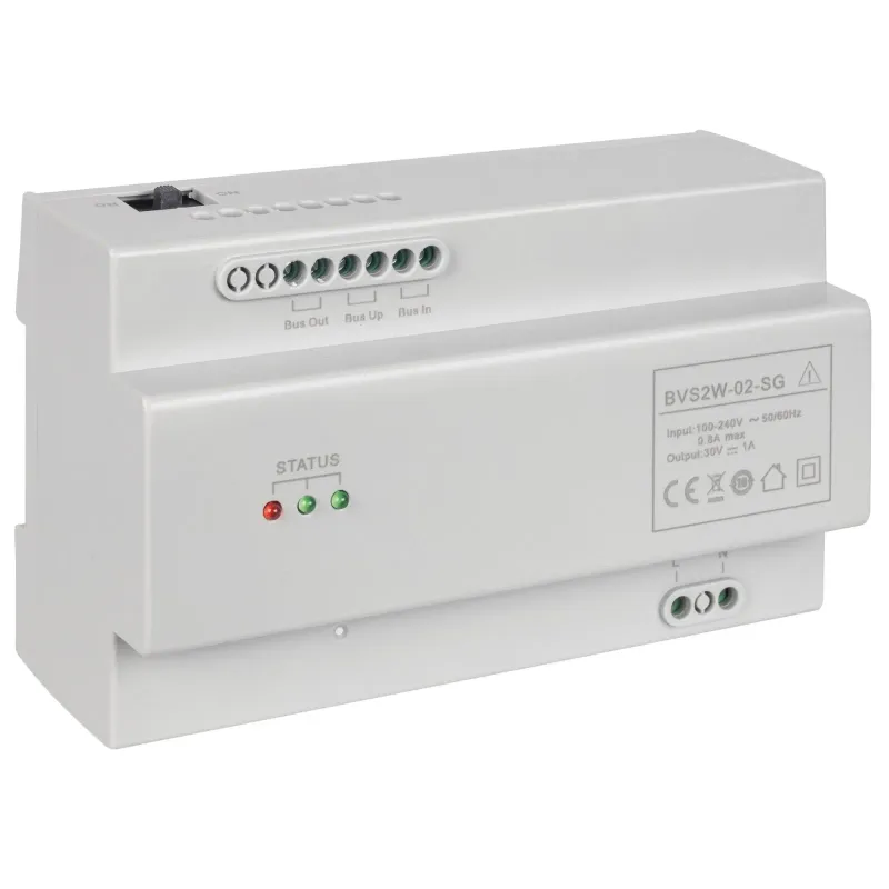 BUS-Netzgerät VILLA NG 30V DC 1A für Busleitung für Türstation AP 8 AS HHG BUS-Netzgerät VILLA NG 30V DC 1A für Busleitung für Türstation AP 8 AS HHG