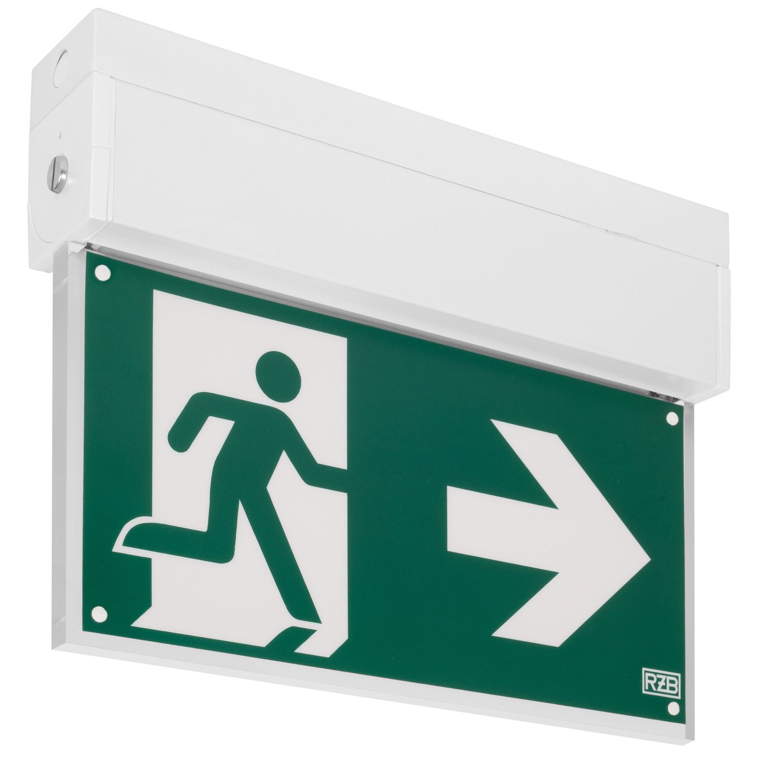 LED Notleuchte Sicherheitsleuchte Rettungszeichenleuchte 2W  1/3/8 Stunden RZB GSUN-S