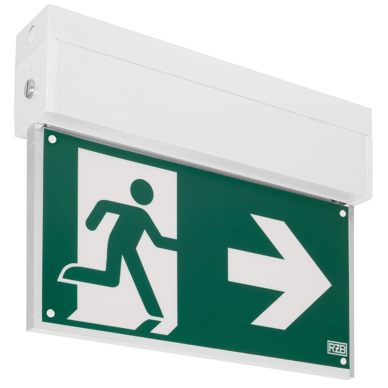 LED Notleuchte Sicherheitsleuchte Rettungszeichenleuchte 2W 1/3/8 Stunden RZB GSUN-S LED Notleuchte Sicherheitsleuchte Rettungszeichenleuchte 2W 1/3/8 Stunden RZB GSUN-S